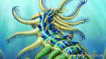 Remains of alien-like creature with spines and flailing appendages are discovered in North American