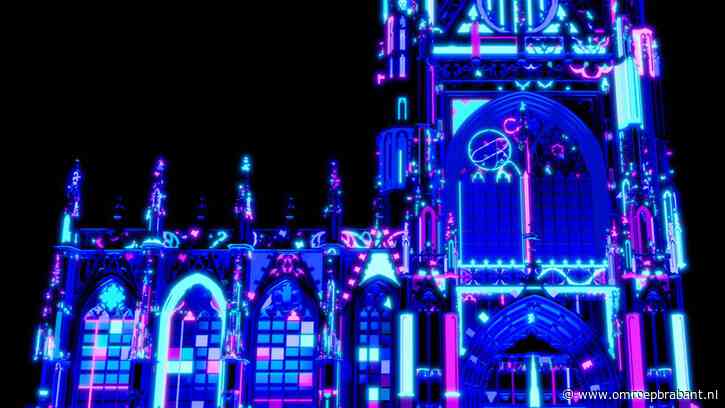 'Mini-Glow' bij Sint-Jan, kathedraal wordt decor van lichtshow