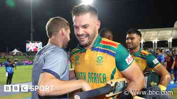 South Africa thrash Afghanistan to reach first men's World Cup final