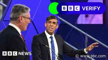 Retirement tax, net zero, small boats - BBC Verify tests key claims