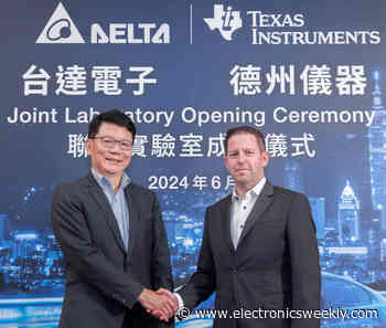 TI and Delta partner for EV power electronics in Taiwan