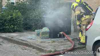 Brand in ondergrondse container Herenstraat