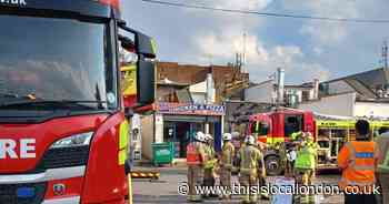 High Road, Ilford fire: Takeaway restaurant damaged in blaze