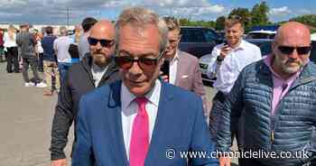 Nigel Farage in Sunderland LIVE: Reform UK leader holds rally in Houghton-le-Spring