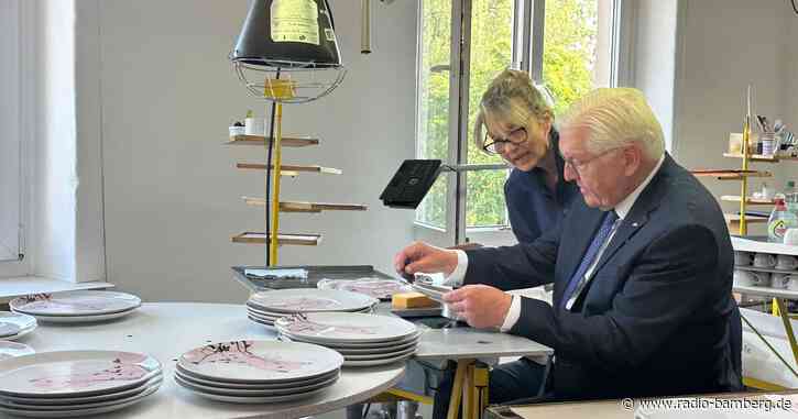 Fachkräftemangel: Steinmeier in Porzellanfabrik