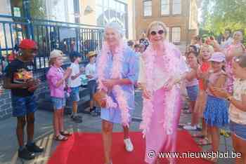 Vrije basisschool Kruishoutem rolt rode loper uit voor juffen Katrien en Ann: “Pensioen snijdt altijd dubbel”