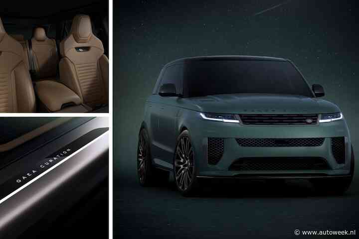 Kiezen maar: vijf smaken Range Rover Sport SV ‘Celestial Collection’