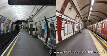 Northern Line passengers dragged along Tube platforms