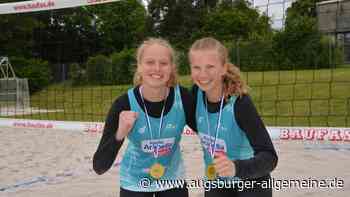 Duo der Lechrain-Volleys ist bayerischer Meister im Beach-Volleyball