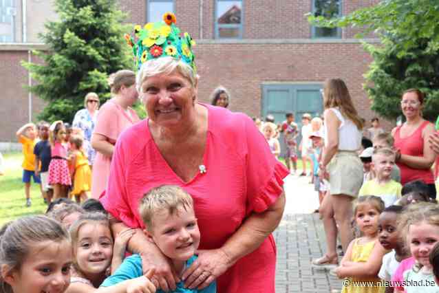 Juf Annick gaat met ‘een kriebel aan haar neus’  op pensioen