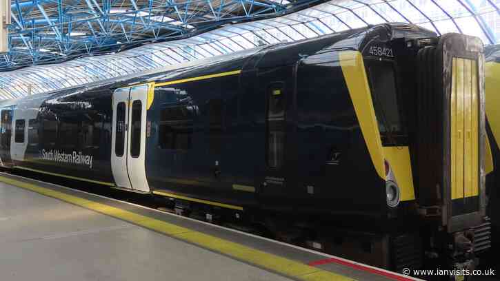 Refurbished Class 458 trains enter service on SWR network