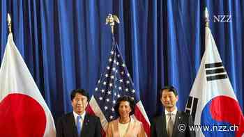 USA, Südkorea und Japan: die trilaterale Kooperation gegen China