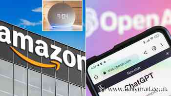 Amazon is secretly working on a 'ChatGPT killer' bot that will act as your own personal 'AI agent' - capable of booking flights or turning off your lights, report claims