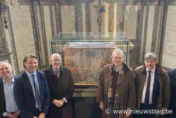 Nog enkele dagen kans om historische Kist van Oxford te bewonderen voor hij terugkeert naar Engeland