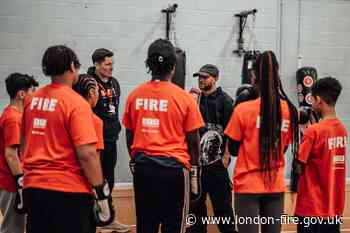 London firefighter and boxing coach wins 2024 award for volunteer work