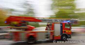 Brand in Bamberg: Straße abgeriegelt und Gebäude evakuiert