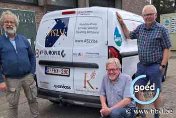 Vzw De Druppel krijgt nieuwe camionette voor voedselbedeling