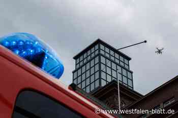 Kran knickt Blitzableiter ab