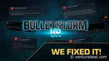 Bulletstorm VR gets major ‘fix’ update & Pico release this year