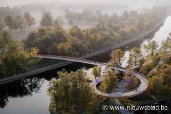 Net als Fietsen door de Bomen, maar dan over de Zuid-Willemsvaart: plannen voor nieuwe fietsbrug in Neeroeteren