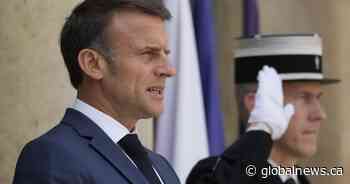 French president postpones trip to New Brunswick amid election battle