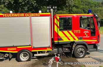 FF Olsberg: Hydrantenüberprüfung in Olsberg - Brunskappel