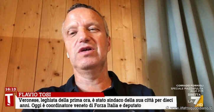 Tosi (FI): “Inchiesta Fanpage? Chi vota Meloni sa che La Russa ha simpatie per il duce e in FdI alcuni pensano così, ma non gliene frega”. Su La7