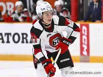 NHL Draft a long-time dream for Ottawa 67's defencemen Henry Mews, Frankie Marrelli