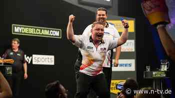 Team-WM in Frankfurt: Im Darts kann Deutschland sogar Weltmeister werden