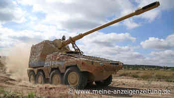 Münchner Panzerbauer stellt Radhaubitze vor: Sie soll bald in der Ukraine stehen