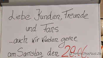 Kunden haben Pech gehabt: Rewe-Filiale verkündet besondere Maßnahme wegen EM-Spiel von Deutschland