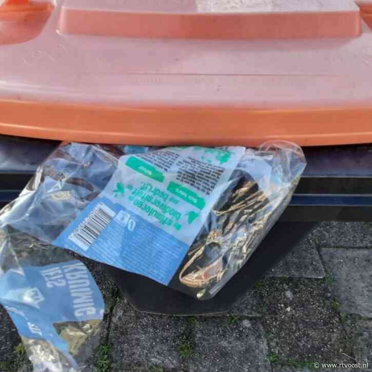 Nog altijd veel troep tussen plastic afval Twente en dat kost geld