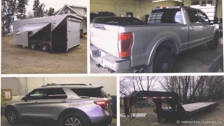 3 charged in Alta. auto theft ring connected to organized crime