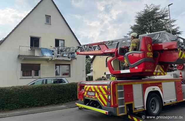 FF Bad Salzuflen: Mikrowelle brennt in Küche / Ein Bewohner bei Zimmerbrand in Bad Salzuflen verletzt