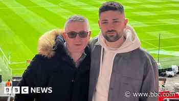 Father-son Euros reunion hit by airline dispute