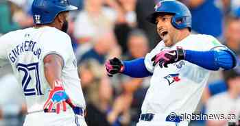 Springer hits two three-run homers in Jays’ win