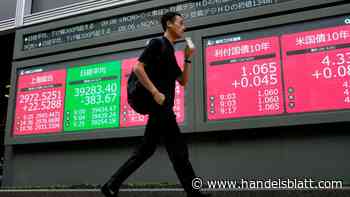 Börsen in Asien: Asiatische Aktien legen eine fünfmonatige Gewinnserie hin