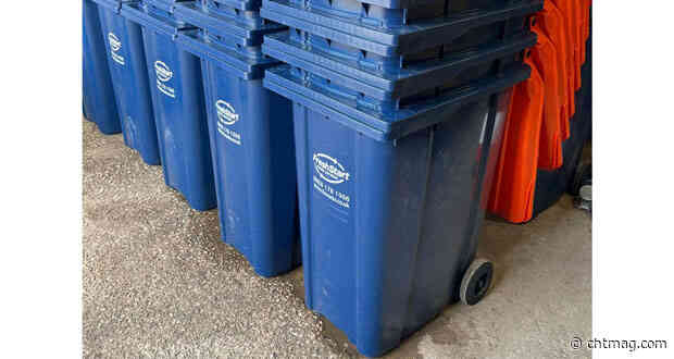 Fresh Start Waste Services decarbonise by 22% with recycled bin containers for Bruntwood and Bruntwood SciTech