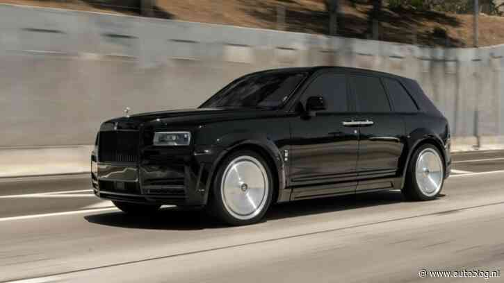 De Cullinan Black Badge is gewoon niet fout genoeg