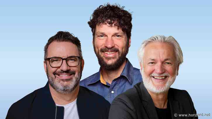 Das sind die Preisträger des Jahres: Ulrich Klenke, Florian Adamski und Matthias Dang erhalten den HORIZONT Award