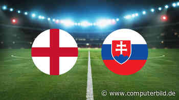 England – Slowakei live im TV und Stream – EM-Achtelfinale