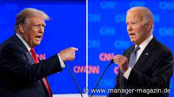 Donald Trump und Joe Biden im TV-Duell: Die Komponenten für überzeugende Auftritte