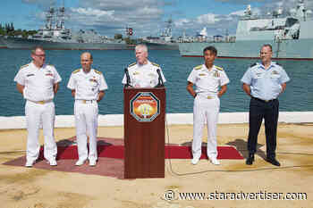 Naval war games partnership in Hawaii features 29 countries