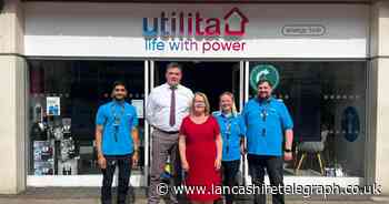 Labour candidate and Utilita discuss Blackburn energy costs