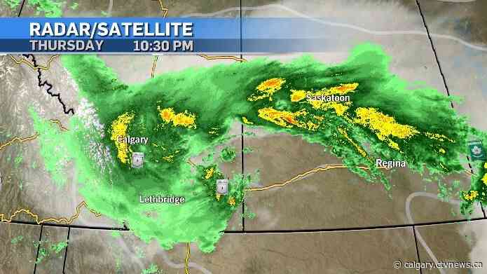 More than 85 mm of rain fell in parts of Alberta; 44 mm at Calgary's airport
