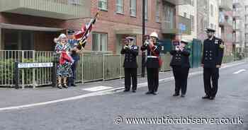 Tom Lake Way in South Oxhey opened at moving ceremony