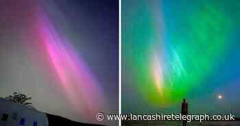 Northern Lights to be visible over Lancashire tonight