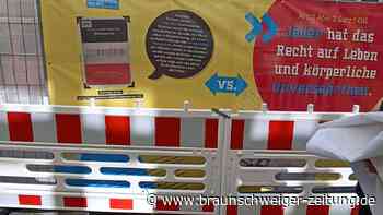 Untat in Braunschweig: Ausstellung über NS-Terror beschädigt