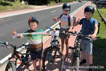 Lummense kinderen vroegen vier jaar geleden een veiliger straat, nu mogen ze zelf fietspad inhuldigen