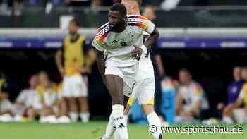 Deutschland - Dänemark: Nagelsmann glaubt an Rüdiger-Einsatz